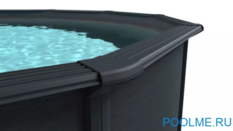 Морозостойкий бассейн MAGIC POOL 5.5 x 1.32 м (полная комплектация) арт. KITPR5513G - графит Морозостойкий бассейн MAGIC POOL 5.5 x 1.32 м (полная комплектация) арт. KITPR5513G - графит