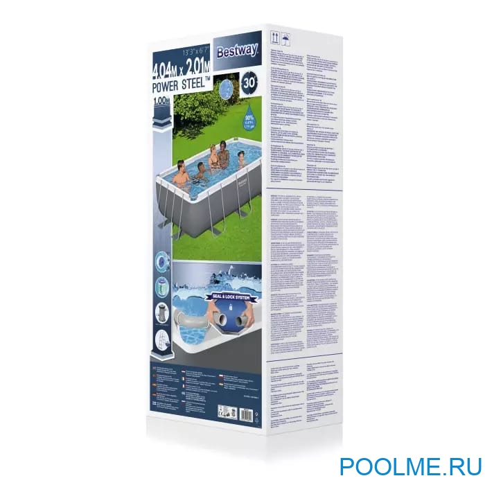 Бассейн Bestway 56441, 404 x 201 x 100 см
