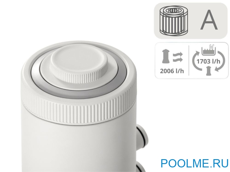 Картриджный фильтр INTEX 26604 - 2006 л/ч Картриджный фильтр INTEX 26604 - 2006 л/ч