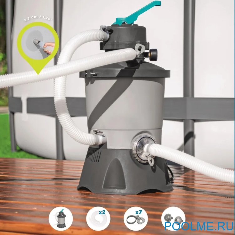 Песочный фильтр Bestway 58515 - 3596 л/ч Песочный фильтр Bestway 58515 - 3596 л/ч