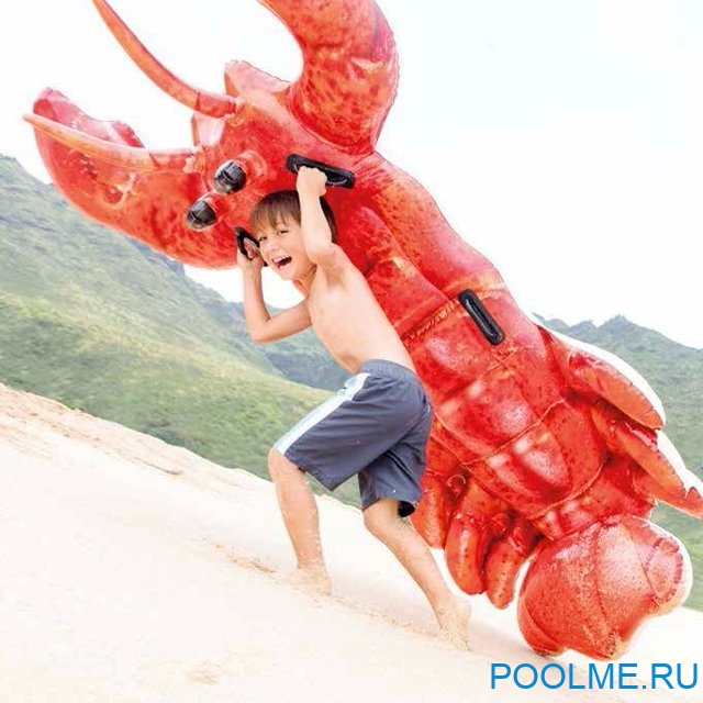 Надувная игрушка INTEX "Лобстер" 213 x 137 см, артикул 57533