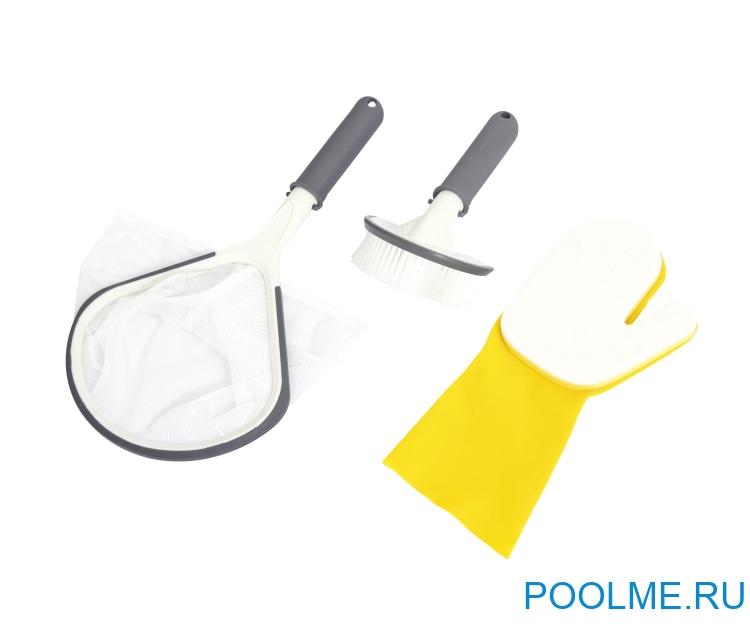 Набор для чистки джакузи Bestway LAY-Z-SPA Xtras «все в одном», артикул 60310 Набор для чистки джакузи Bestway LAY-Z-SPA Xtras «все в одном», артикул 60310