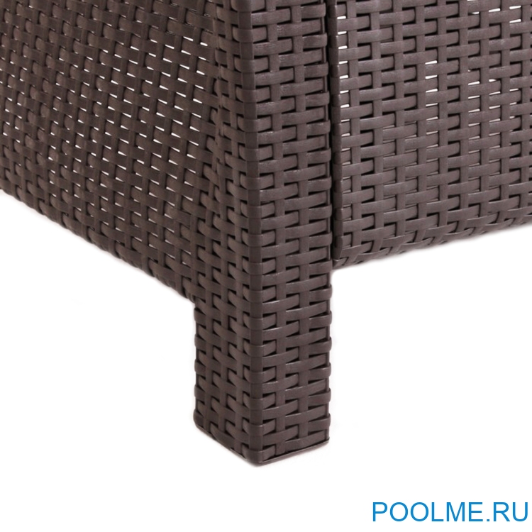 Комплект мебели из искусственного ротанга без подушек