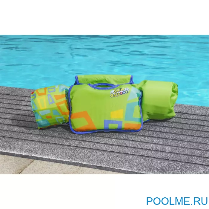 Нарукавники Bestway Swim Safe ABC 3–6 лет, артикул 32174-G