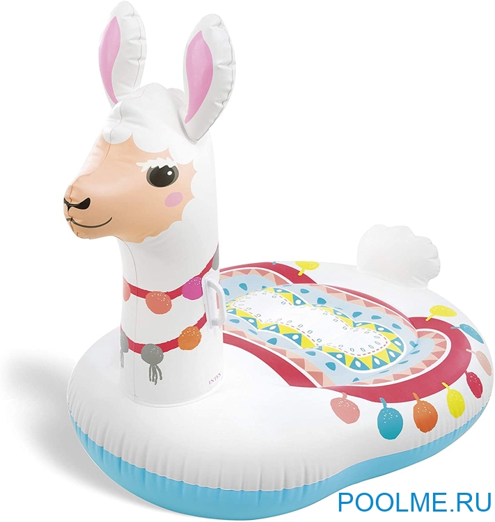 Надувной плот INTEX "Лама" 135 x 94 x 112 см, артикул 57564 Надувной плот INTEX "Лама" 135 x 94 x 112 см, артикул 57564