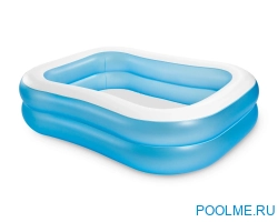 Надувной семейный бассейн INTEX Swim Center 203 x 152 x 48  см, артикул 57180 Надувной семейный бассейн INTEX Swim Center 203 x 152 x 48  см, артикул 57180