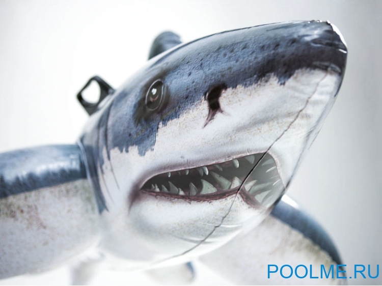 Надувная игрушка INTEX "Акула" 173 x 107 см, артикул 57525