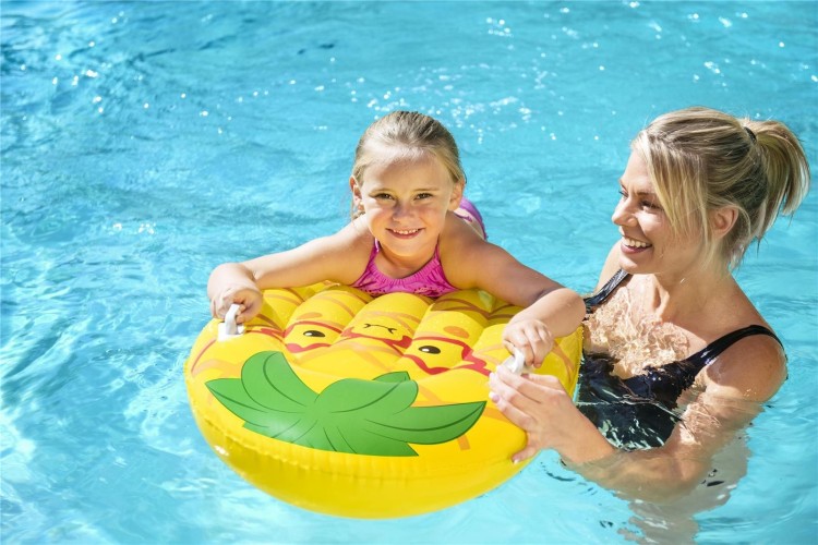 Детская мини-доска для серфинга Bestway Surf Buddy &quot;Ананас&quot; 84 x 56 см, артикул 42049