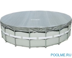 Тент INTEX для каркасных бассейнов 4.88 м, артикул 28040 Тент INTEX для каркасных бассейнов 4.88 м, артикул 28040
