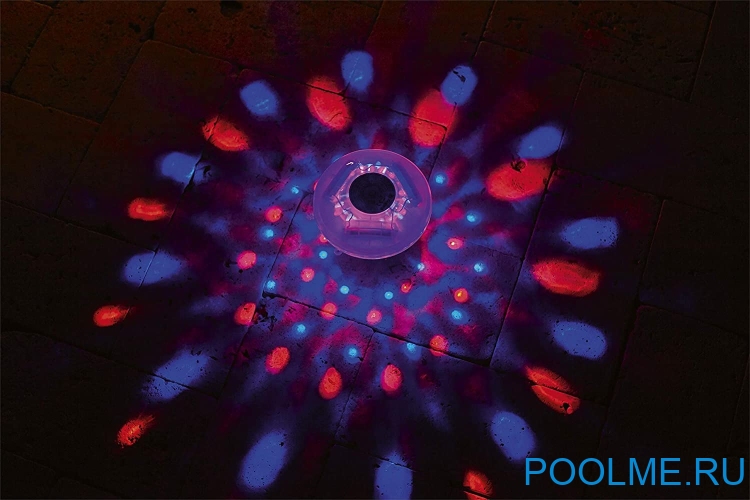 Плавающая подсветка на солнечных батареях Bestway, артикул 58111