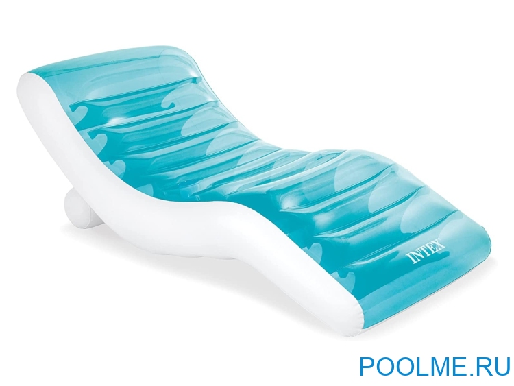Надувное кресло-шезлонг INTEX &quot;Всплеск&quot;191 x 99 см, артикул 56874