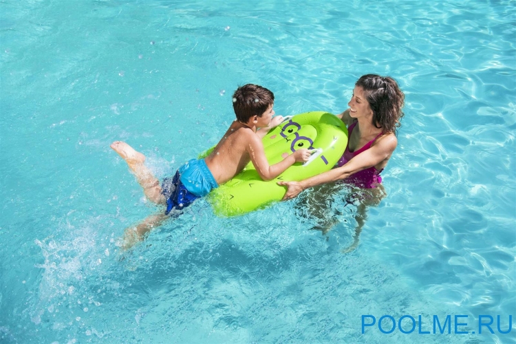 Детская мини-доска для серфинга Bestway Surf Buddy &quot;Киви&quot; 84 x 56 см, артикул 42049