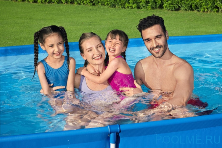 Бассейн Bestway 56411, 300 x 201 x 66 см Бассейн Bestway 56411, 300 x 201 x 66 см