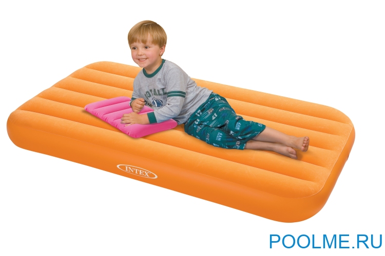 Детский надувной матрас &quot;Cozy Kidz&quot; 88 x 157 x 18 см оранжевый, артикул 66803-O