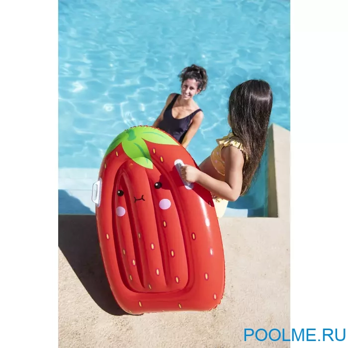 Детская мини-доска для серфинга Bestway Surf Buddy &quot;Клубника&quot; 84 x 56 см, артикул 42049