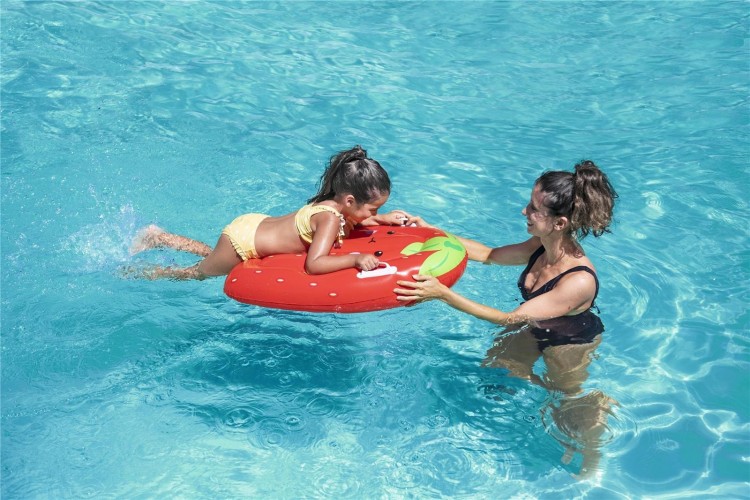 Детская мини-доска для серфинга Bestway Surf Buddy &quot;Клубника&quot; 84 x 56 см, артикул 42049