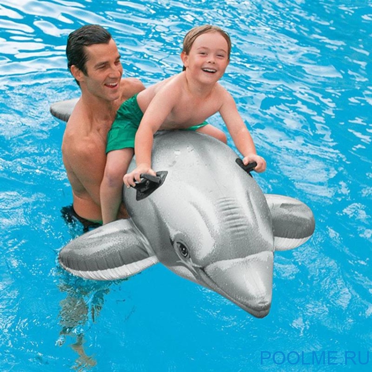 Надувная игрушка INTEX "Дельфин" 175 x 66 см, артикул 58535