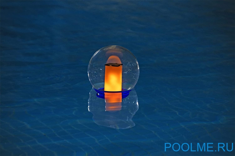 Светодиодный поплавок-дозатор Bestway Flowclear Solarsphere, артикул 58699