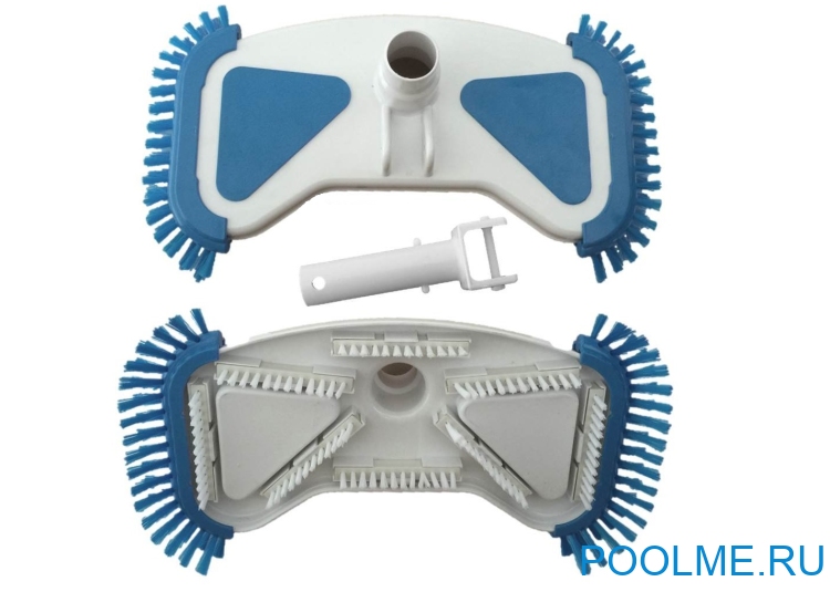 Щётка для чистки бассейна с боковым ворсом Chemoform, артикул 2500031