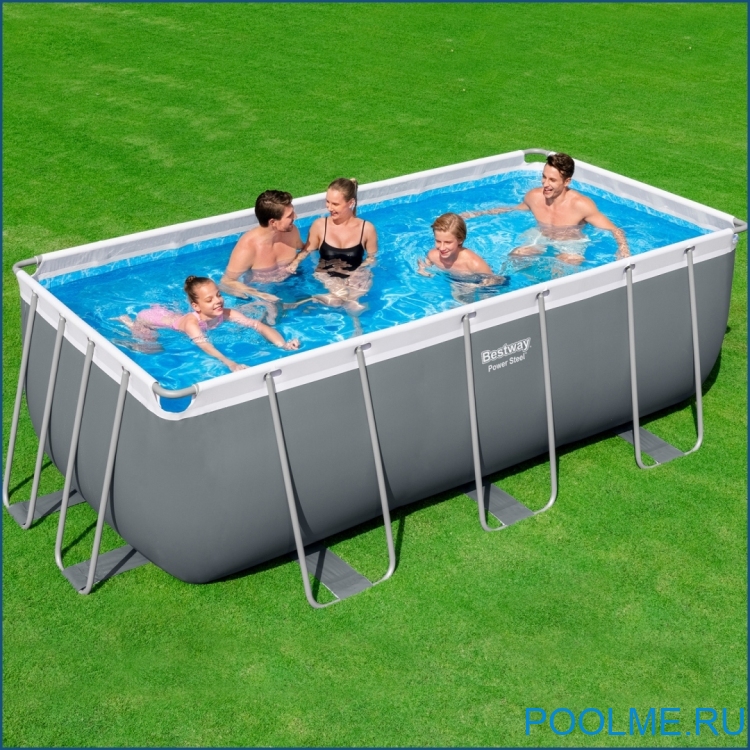 Бассейн Bestway 56456, 412 x 201 x 122 см