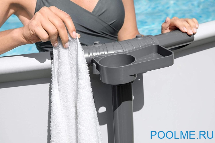 Подстаканник Bestway для каркасного бассейна Steel Pro Max 17.5 x 10 x 4 см, артикул 58641