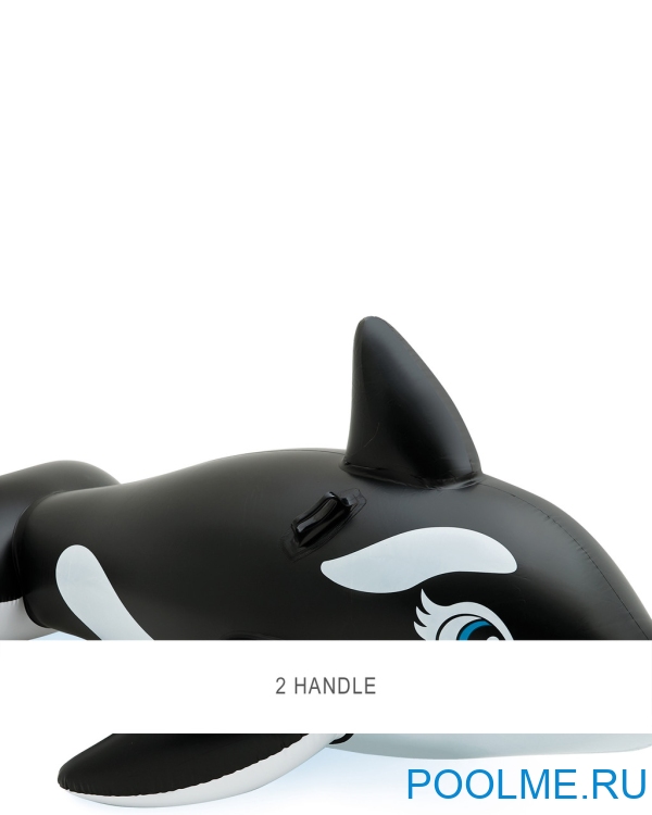 Надувная игрушка INTEX "Касатка" 193 x 119 см, артикул 58561 Надувная игрушка INTEX "Касатка" 193 x 119 см, артикул 58561