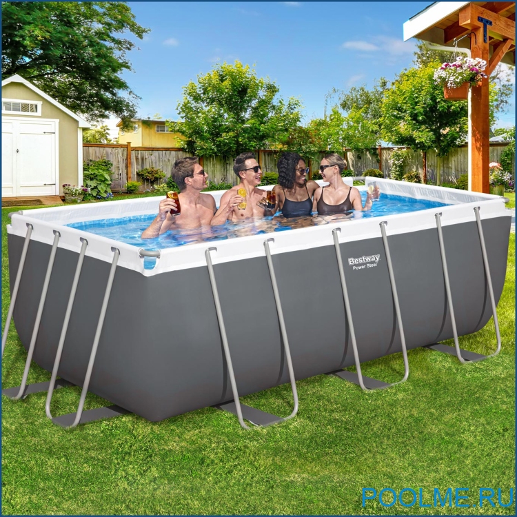 Бассейн Bestway 56457, 412 x 201 x 122 см Бассейн Bestway 56457, 412 x 201 x 122 см