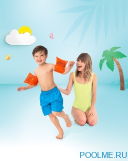 Нарукавники INTEX &quot;Deluxe&quot; 23 x 15 см, артикул 58642