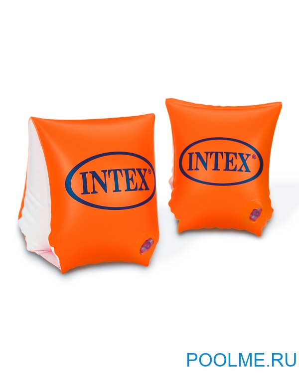 Нарукавники INTEX "Deluxe" 23 x 15 см, артикул 58642 Нарукавники INTEX "Deluxe" 23 x 15 см, артикул 58642