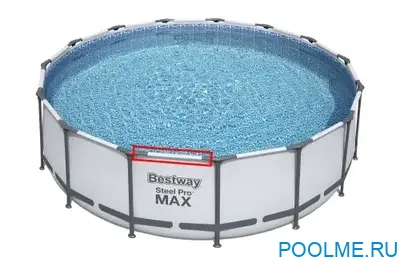 Горизонтальная балка Bestway для круглых бассейнов Steel Pro Max, артикул P04402 Горизонтальная балка Bestway для круглых бассейнов Steel Pro Max, артикул P04402