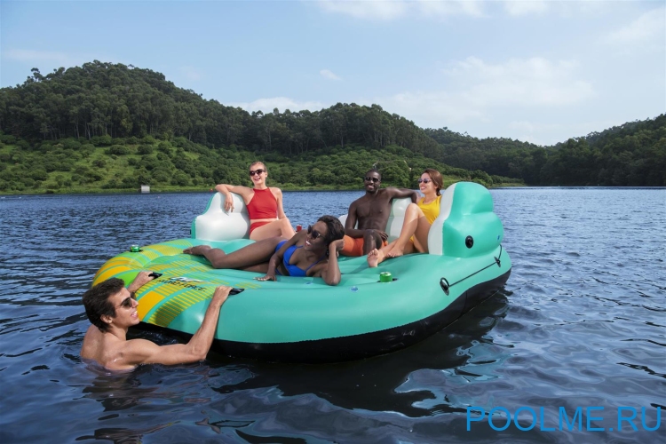 Надувной остров Bestway на 5 человека 300 x 275 см Надувной остров Bestway на 5 человека 300 x 275 см