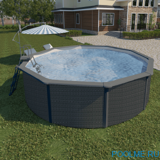 Морозостойкий бассейн MAGIC POOL 3.6 x 1.32 м арт. PR3613R - ротанг