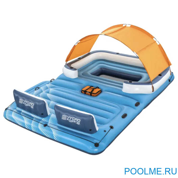 Надувной матрас-остров Bestway "Tropical Breeze" 3.89 x 2.74 м, артикул 43105