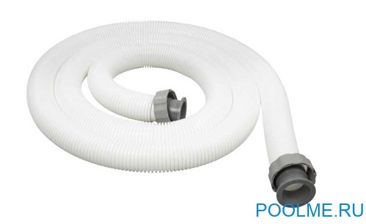 Шланг гофрированный INTEX 3 м с гайками, артикул 11010 Шланг гофрированный INTEX 3 м с гайками, артикул 11010