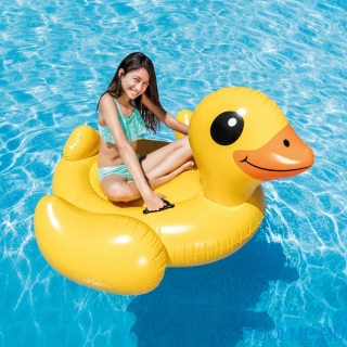 Надувной плот INTEX "Жёлтый утка" 147 x 81 см, артикул 57556