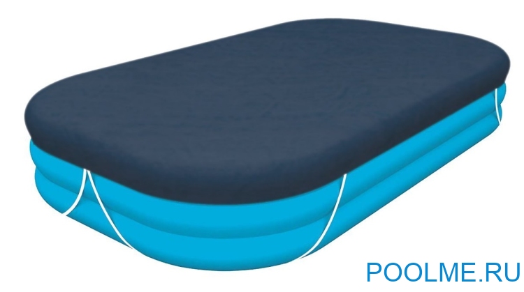 Тент INTEX для детских надувных бассейнов 305 x 183 см и 262 x 175 см, артикул 58412