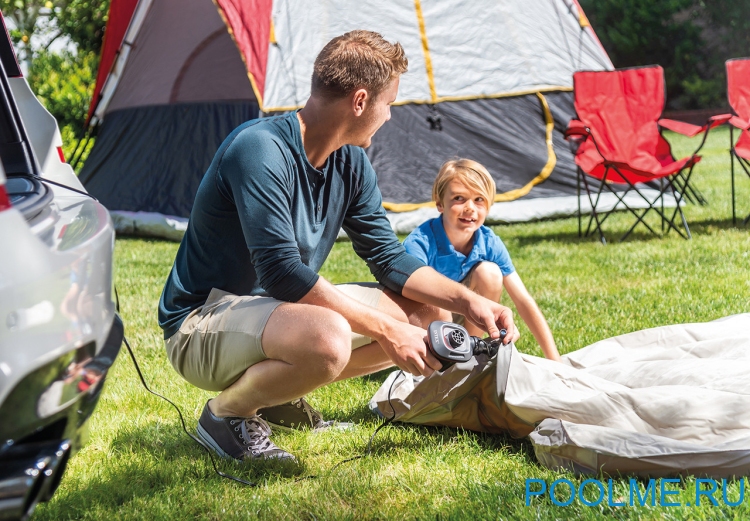 Насос электрический INTEX "Quick-Fill DC" 12V от прикуривателя, 650л/м, артикул 66636 Насос электрический INTEX "Quick-Fill DC" 12V от прикуривателя, 650л/м, артикул 66636