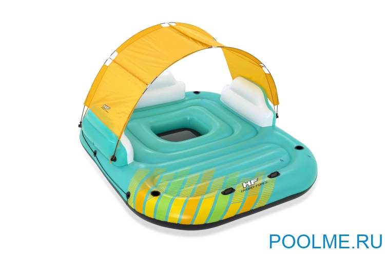 Надувной плот Bestway Hydro-Force Sunny Lounge на 5 человек 300 x 275 см, артикул 43407 Надувной плот Bestway Hydro-Force Sunny Lounge на 5 человек 300 x 275 см, артикул 43407