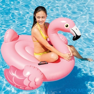 Надувной плот INTEX "Розовый фламинго" 142 x 137 x 97 см, артикул 57558 Надувной плот INTEX "Розовый фламинго" 142 x 137 x 97 см, артикул 57558