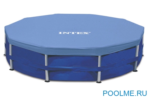 Тент INTEX для каркасных бассейнов 3.66 м, артикул 28031