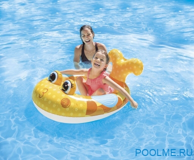 Надувная лодочка INTEX "Рыбка" 117 x 76 см, артикул 59380-F Надувная лодочка INTEX "Рыбка" 117 x 76 см, артикул 59380-F