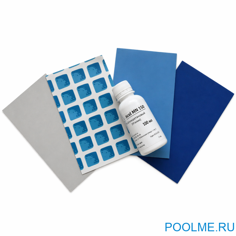 Ремкомплект для каркасных ПВХ бассейнов 12 x 20см, арт.1220