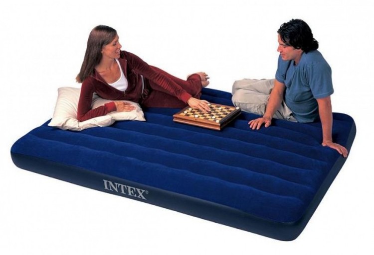 Матрас INTEX надувной 152 x 203 x 22 см, без насоса, артикул 68759