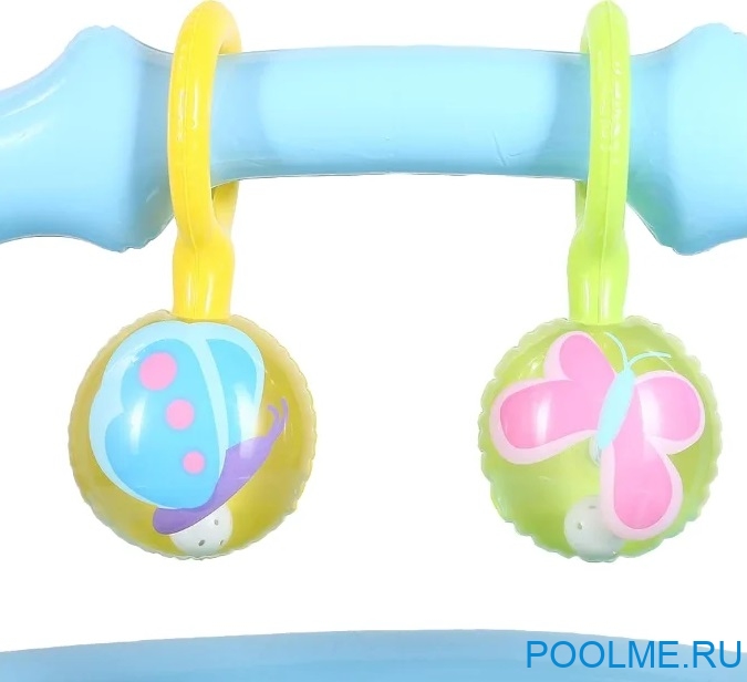 Надувной игровой центр-манеж INTEX "Полянка" 130 x 104 см, артикул 48474 Надувной игровой центр-манеж INTEX "Полянка" 130 x 104 см, артикул 48474