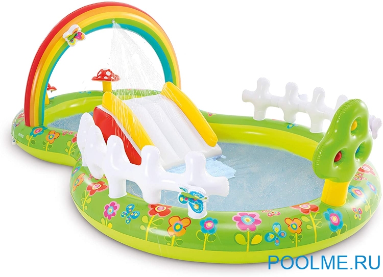 Надувной игровой центр INTEX "Мой сад" 290 x 180 x 104 см, артикул 57154