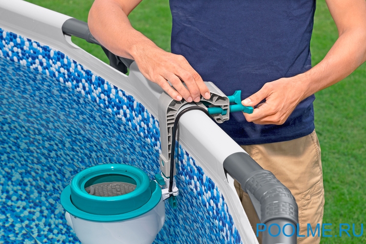 Картриджный фильтр-насос Bestway со скиммером, артикул 58462 Картриджный фильтр-насос Bestway со скиммером, артикул 58462