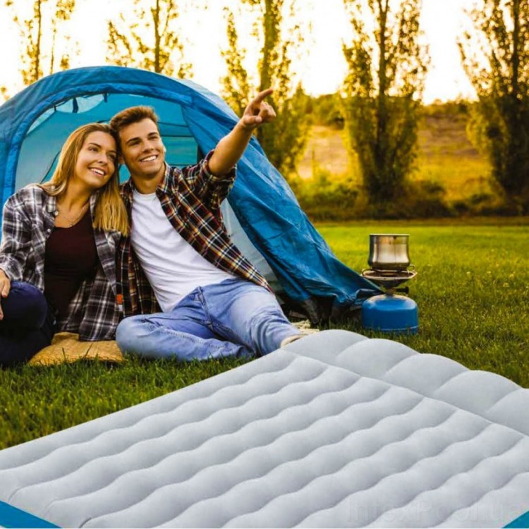 Матрас INTEX надувной 127 x 193 x 24 см, без насоса, артикул 67999