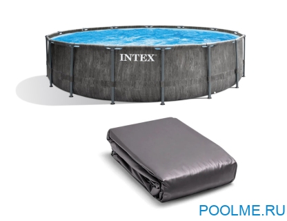 Чашковый пакет INTEX к каркасному бассейну GreyWood Prism Frame 4.57 x 1.22, артикул 10090G