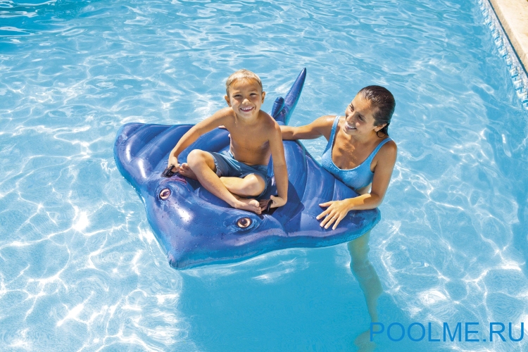 Надувная игрушка INTEX "Скат" 188 x 145 см, артикул 57550