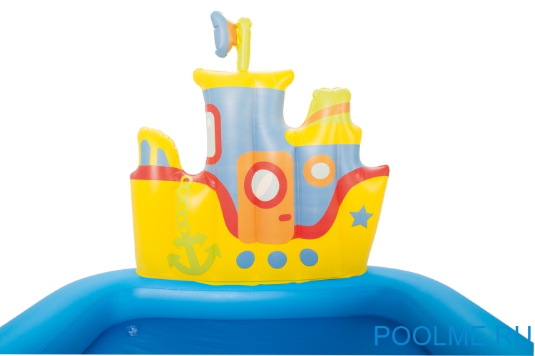 Надувной игровой центр Bestway "Кораблик" 140 x 130 x 104 см, артикул 52211 Надувной игровой центр Bestway "Кораблик" 140 x 130 x 104 см, артикул 52211